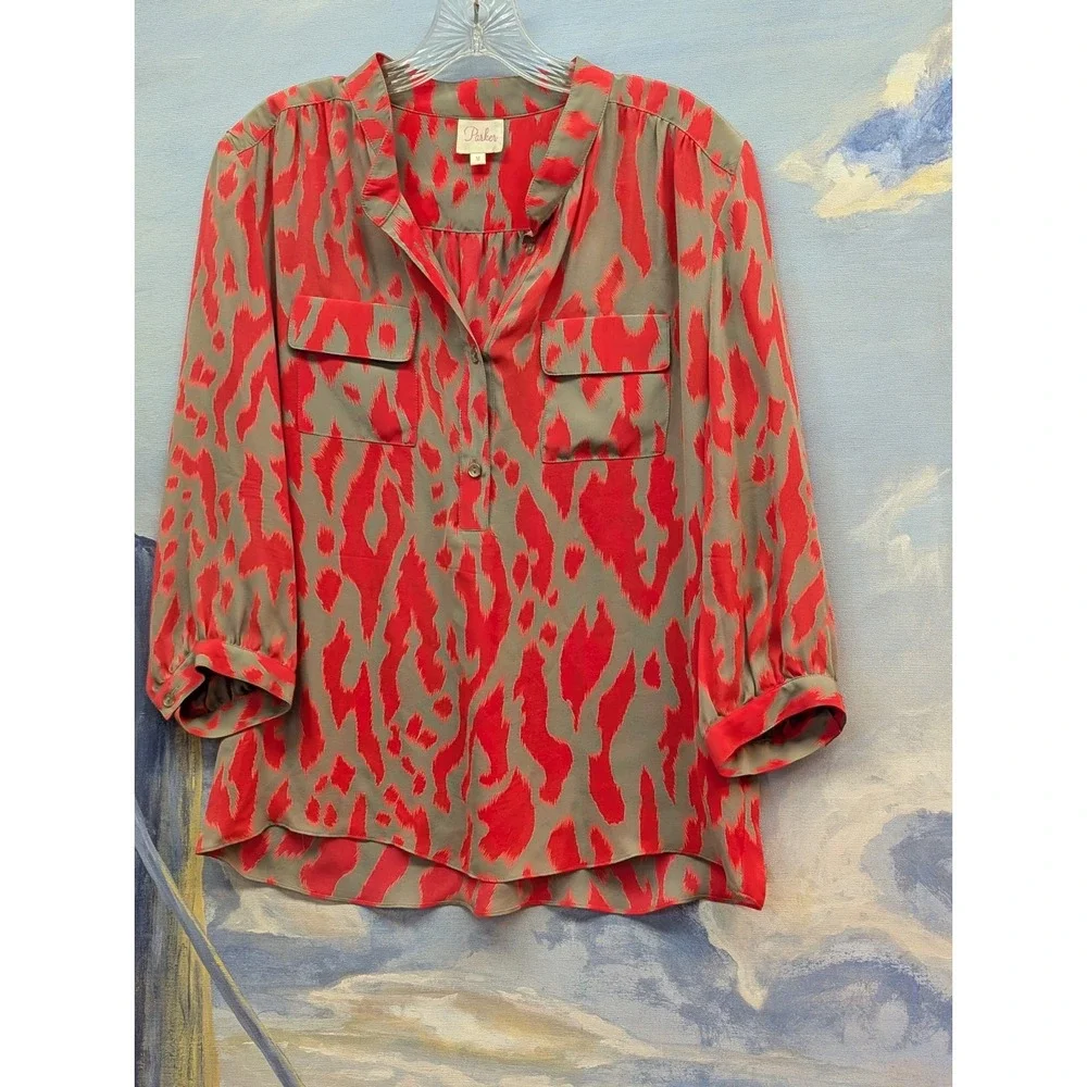 Parker Medium Silk Print Tunic
